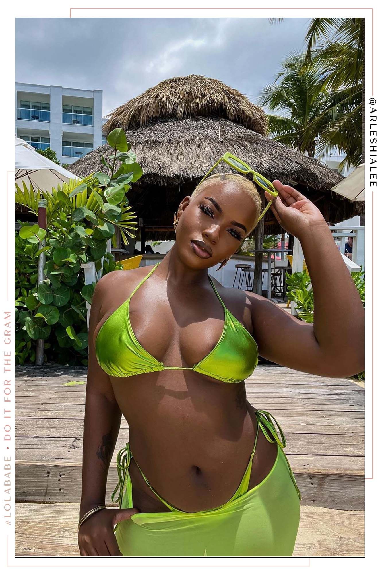 Summer Debut - Green sold by Miss Lola