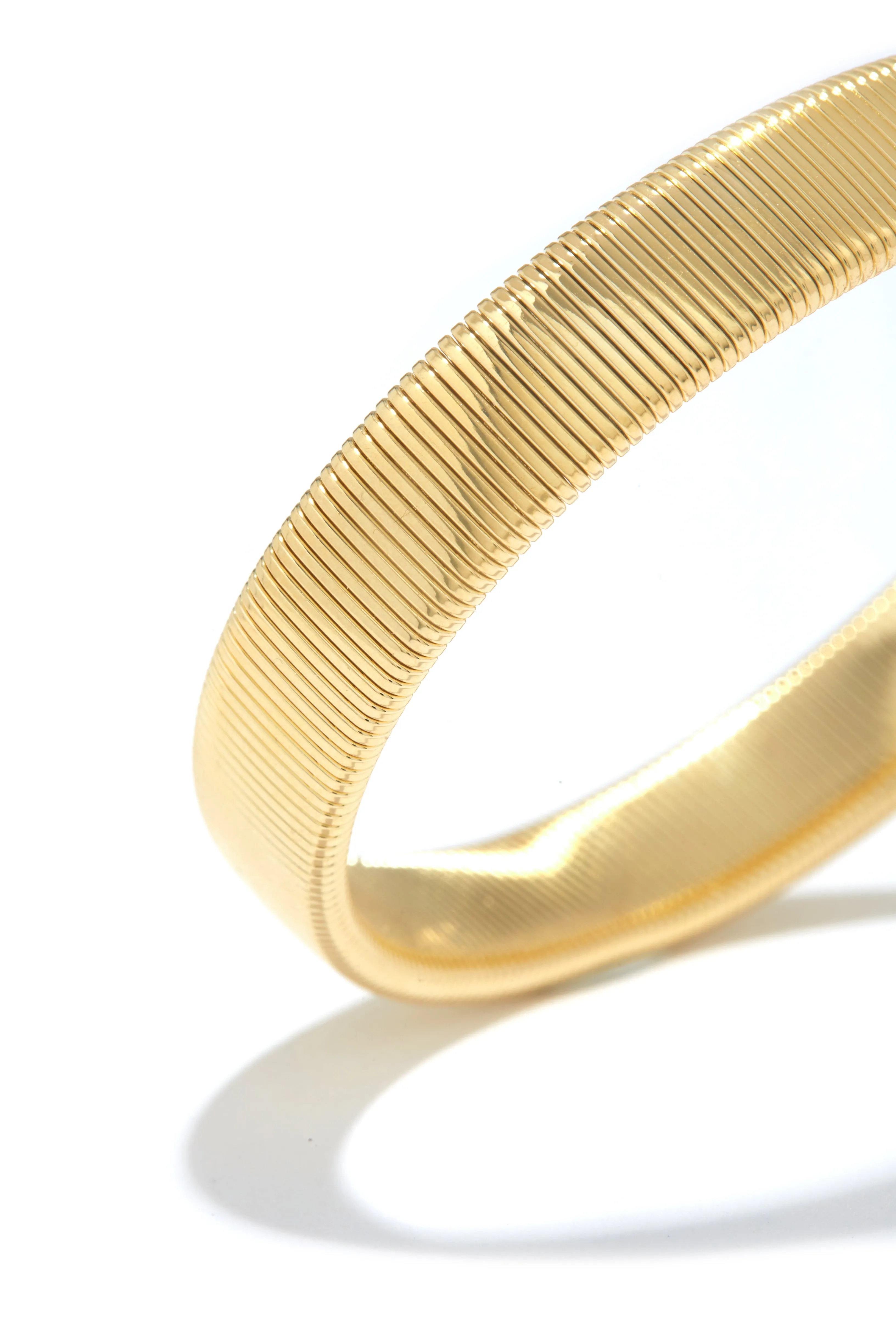 Emeria Elastic Band Bracelet - Gold sold by Miss Lola product image thumbnail 4
