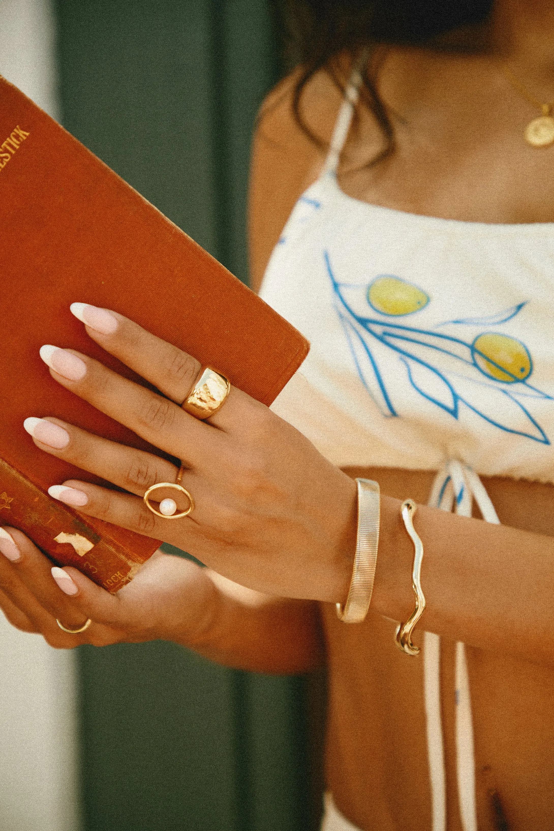 Emeria Elastic Band Bracelet - Gold sold by Miss Lola product image thumbnail 2