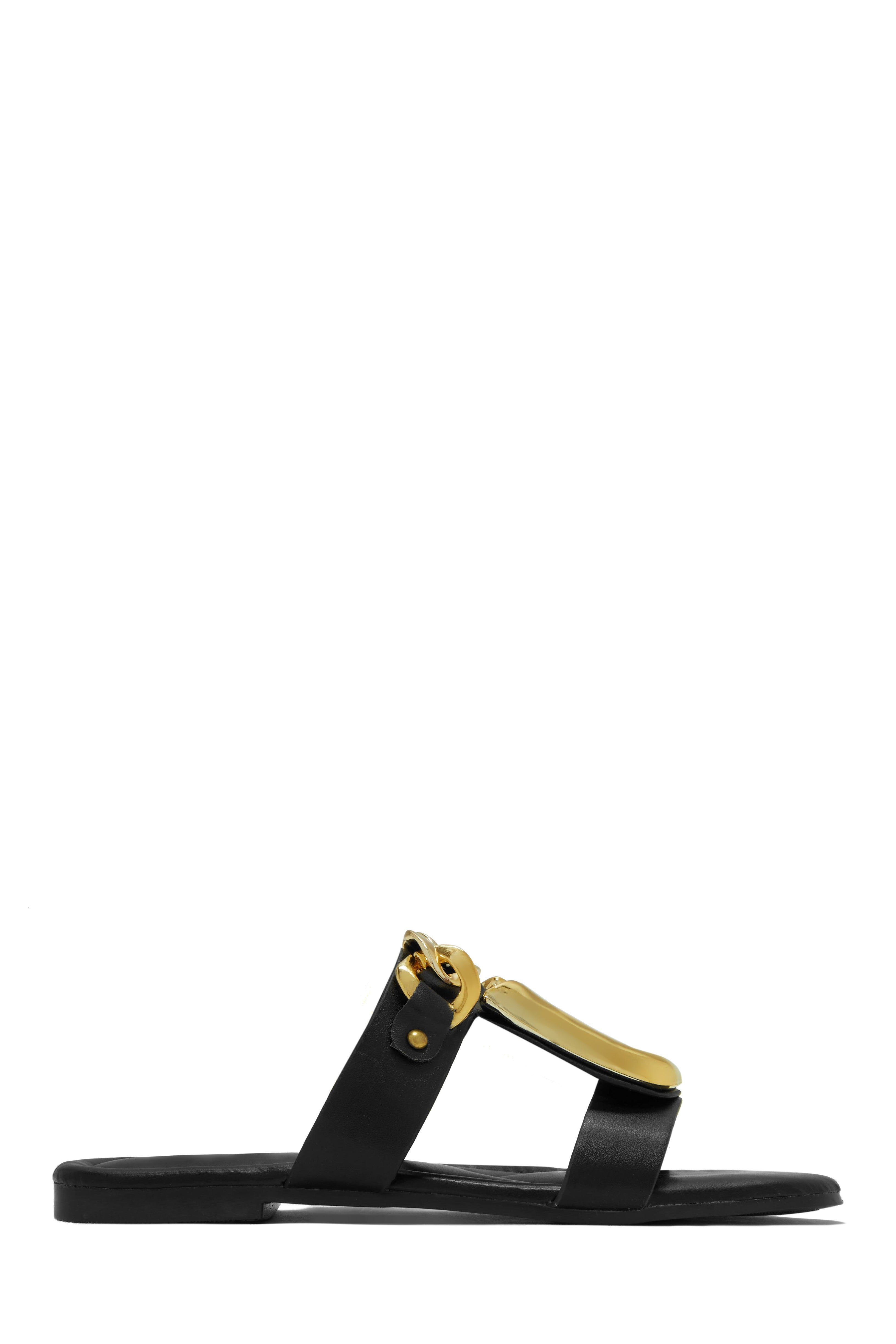 Maldives Island Slip On Sandals - Black sold by Miss Lola product image thumbnail 5