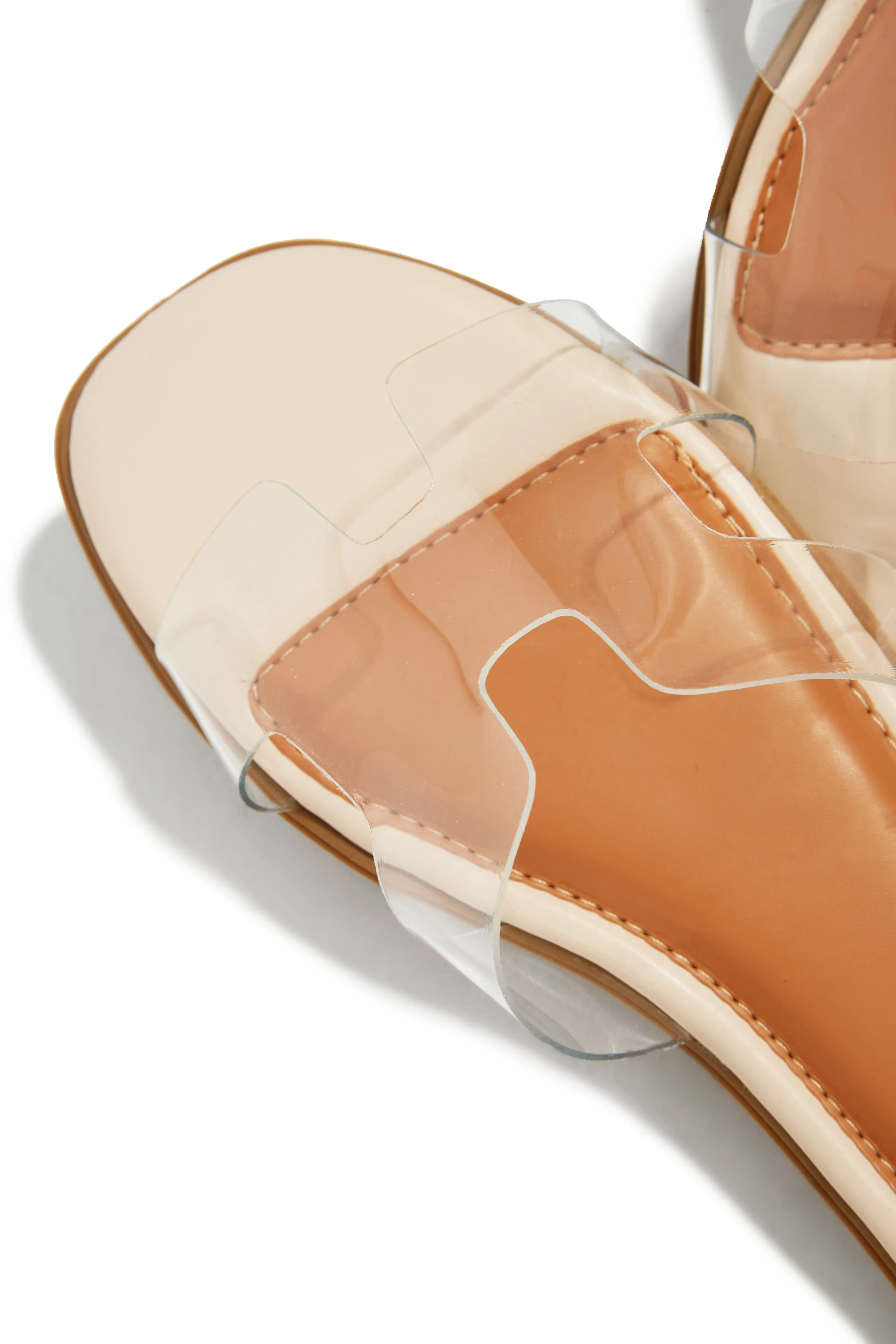 Byanka Slip On Sandals - Clear sold by Miss Lola product image thumbnail 2