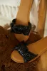 Paradise Calling Slip On Sandals - Black sold by Miss Lola