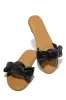 Paradise Calling Slip On Sandals - Black sold by Miss Lola