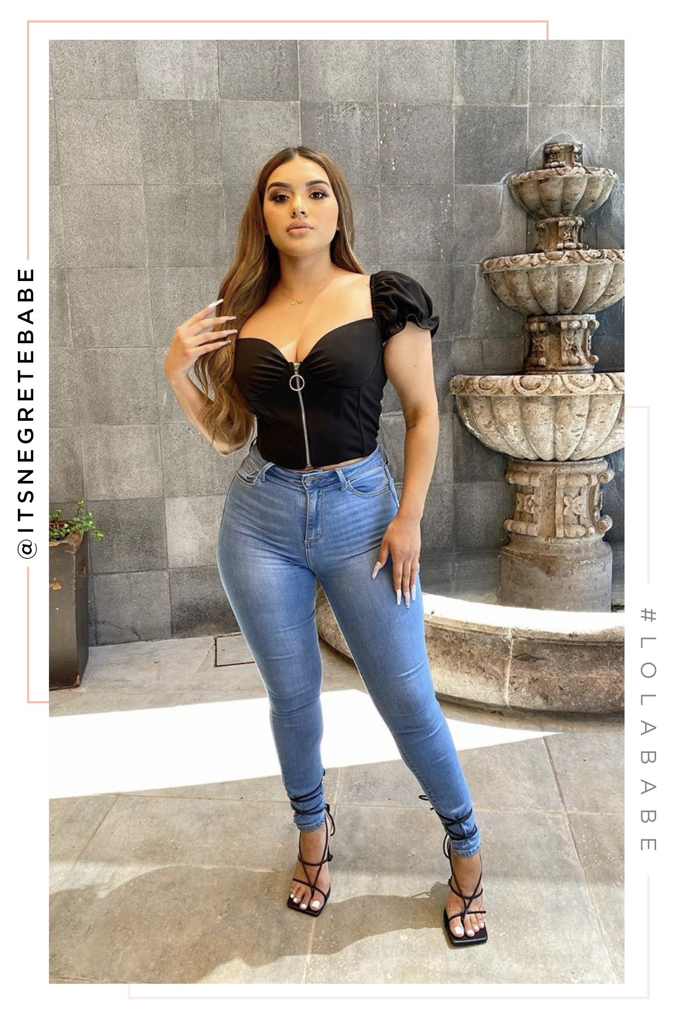 Allure Me - Black sold by Miss Lola product image thumbnail 2