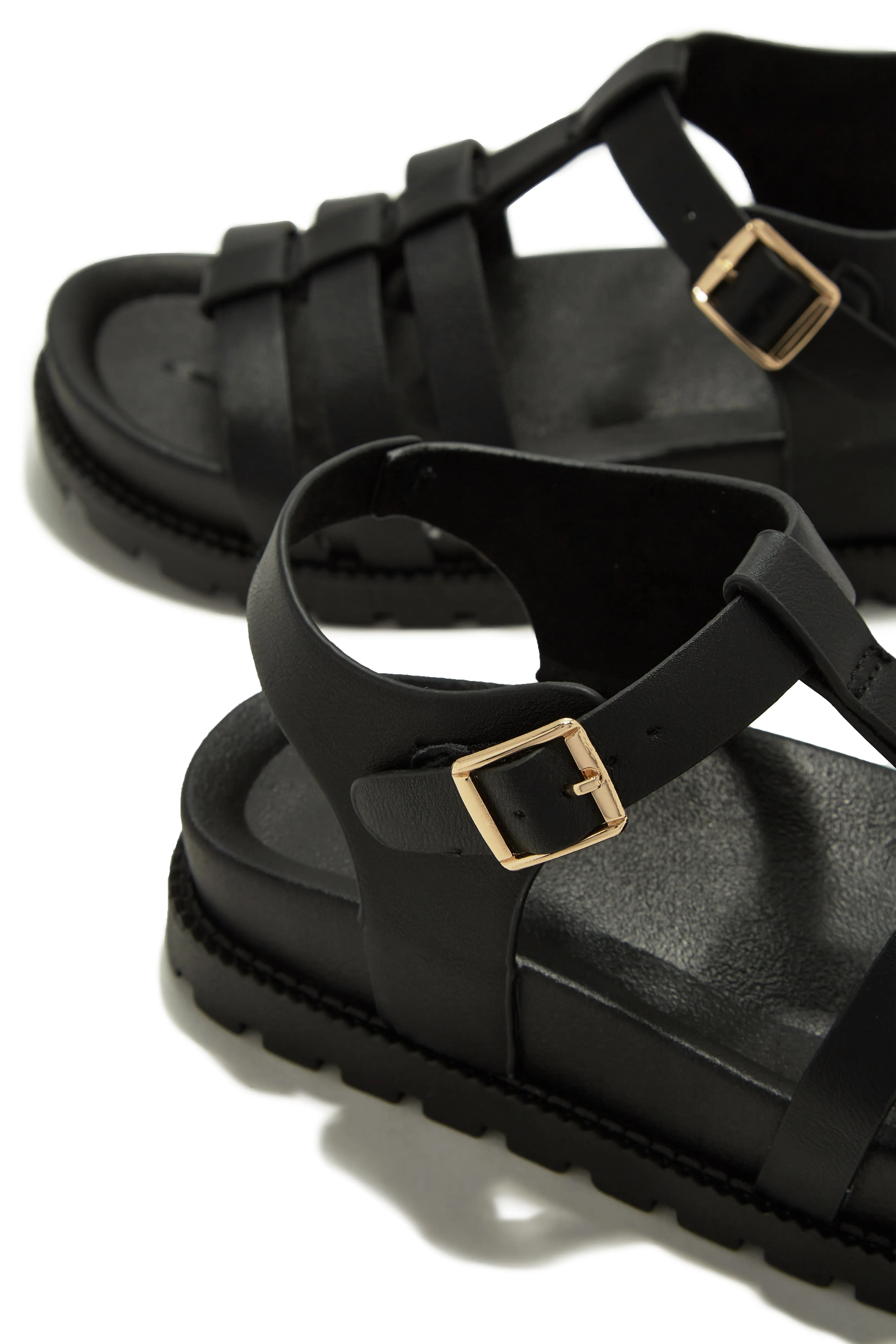 Vacay Ready Caged Sandals - Black sold by Miss Lola product image thumbnail 3