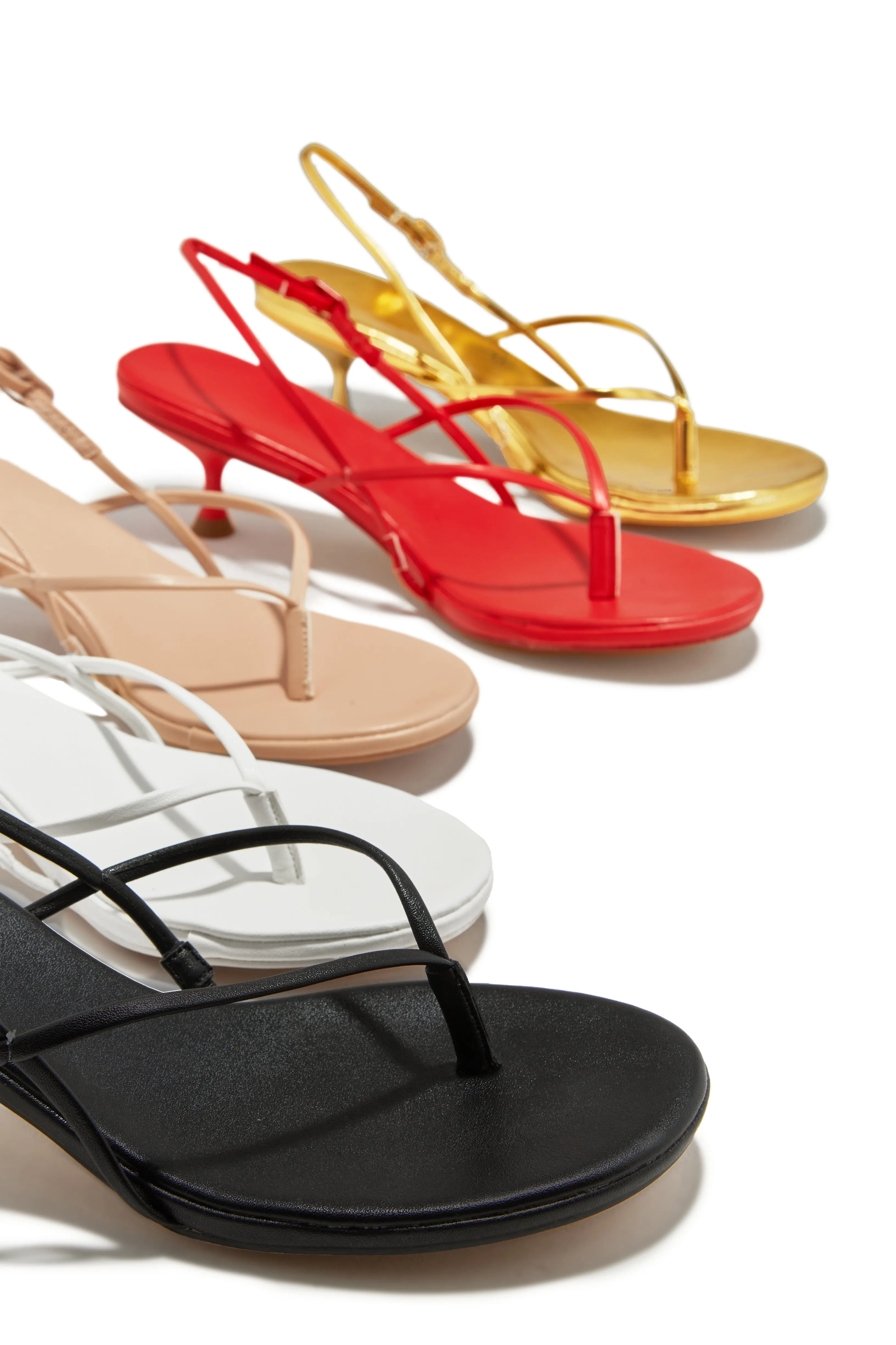 Elodie Slingback Kitten Heels - Black sold by Miss Lola product image thumbnail 2