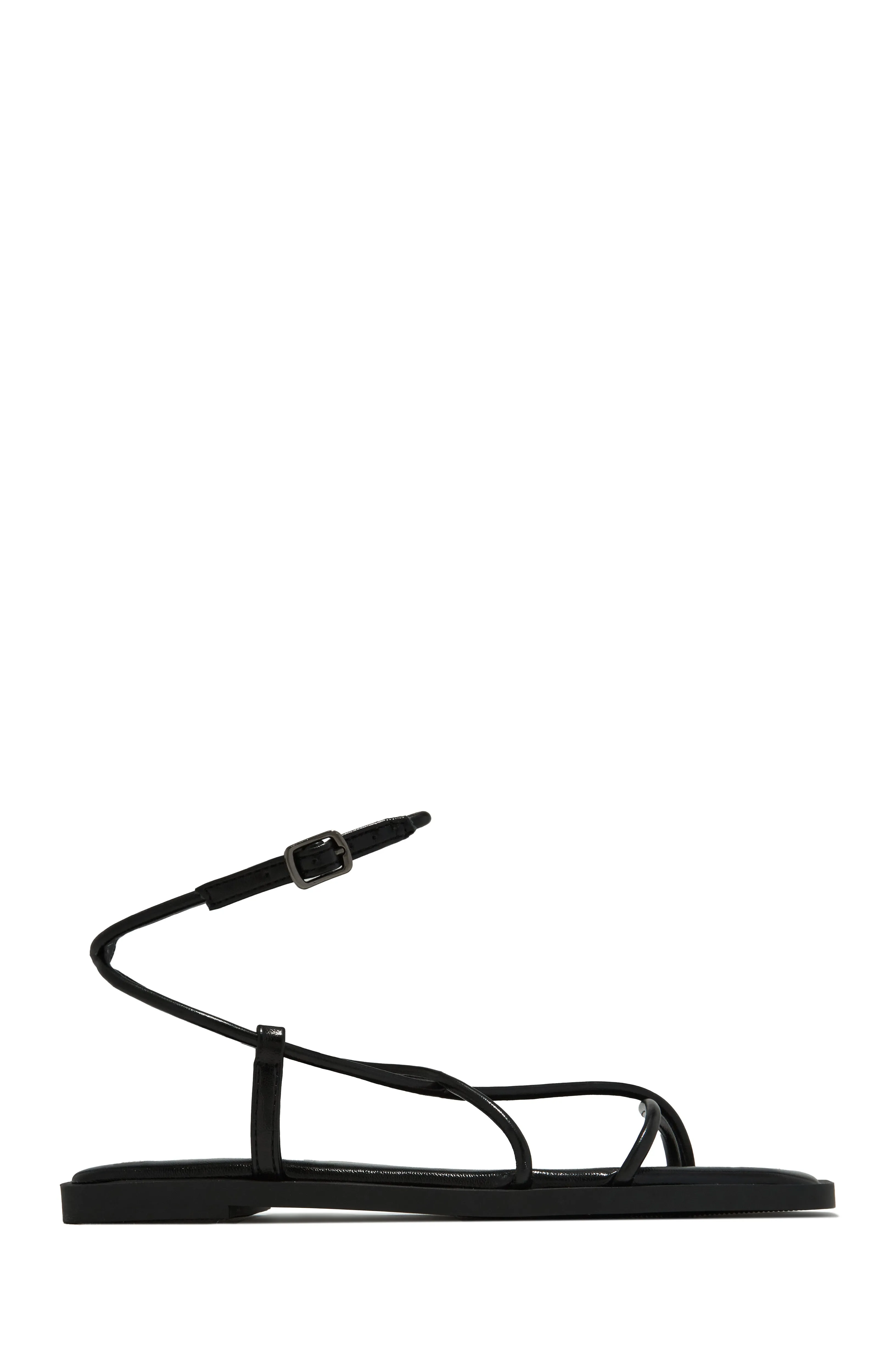 Anisa Flat Sandals - Black sold by Miss Lola product image thumbnail 3