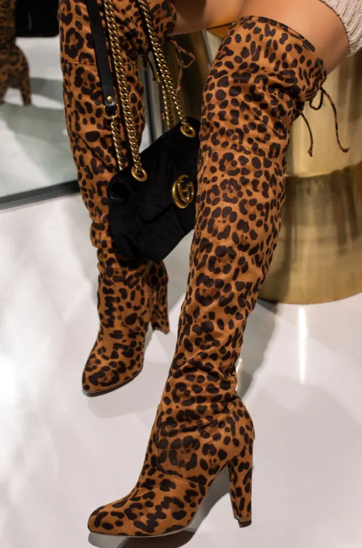 Rise To The Top - Leopard sold by Miss Lola