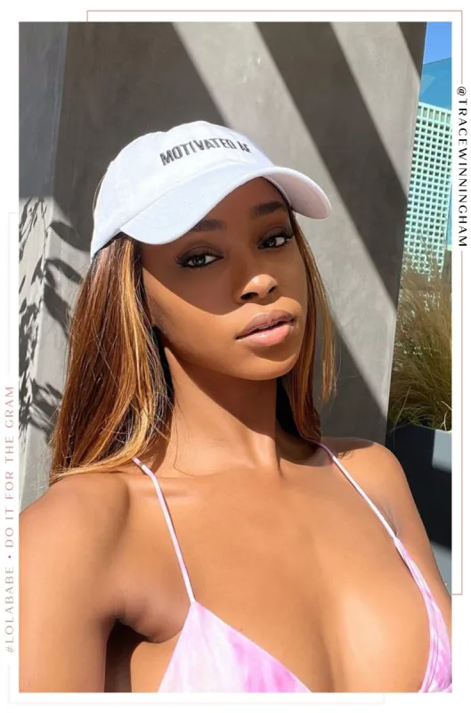 Motivated AF Hat - White sold by Miss Lola