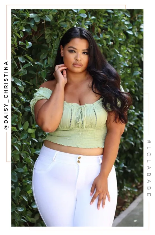 Another Level - White sold by Miss Lola