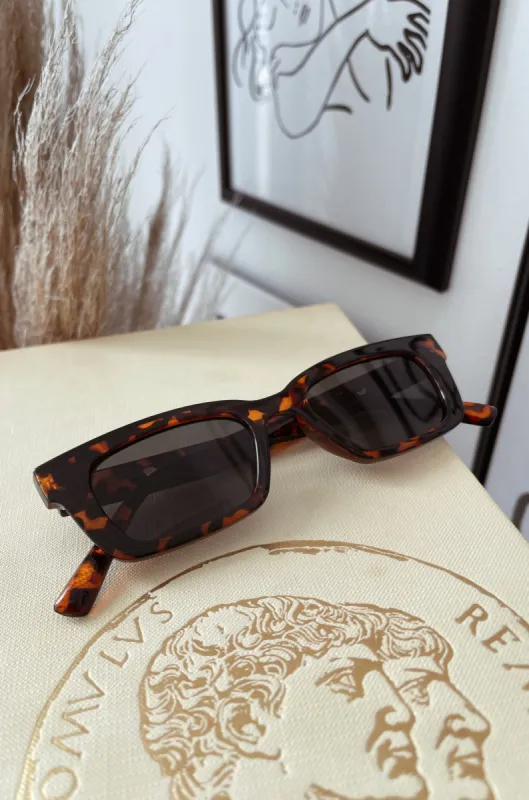 City Lust Sunglasses - Tortoise sold by Miss Lola