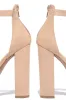 New View Block High Heels - Nude sold by Miss Lola
