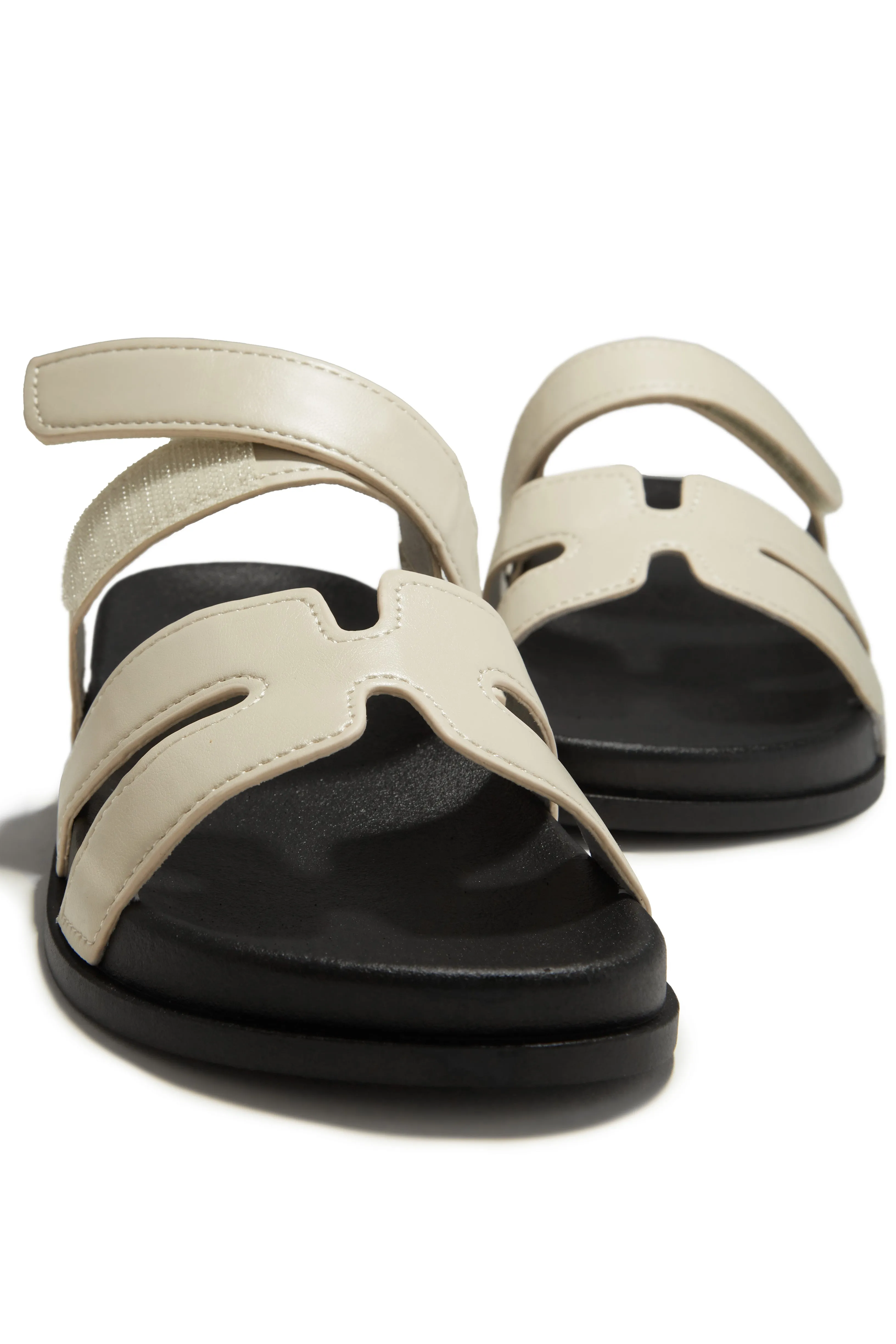 Baja Resort Chunky Slip On Sandals - Beige sold by Miss Lola product image thumbnail 3