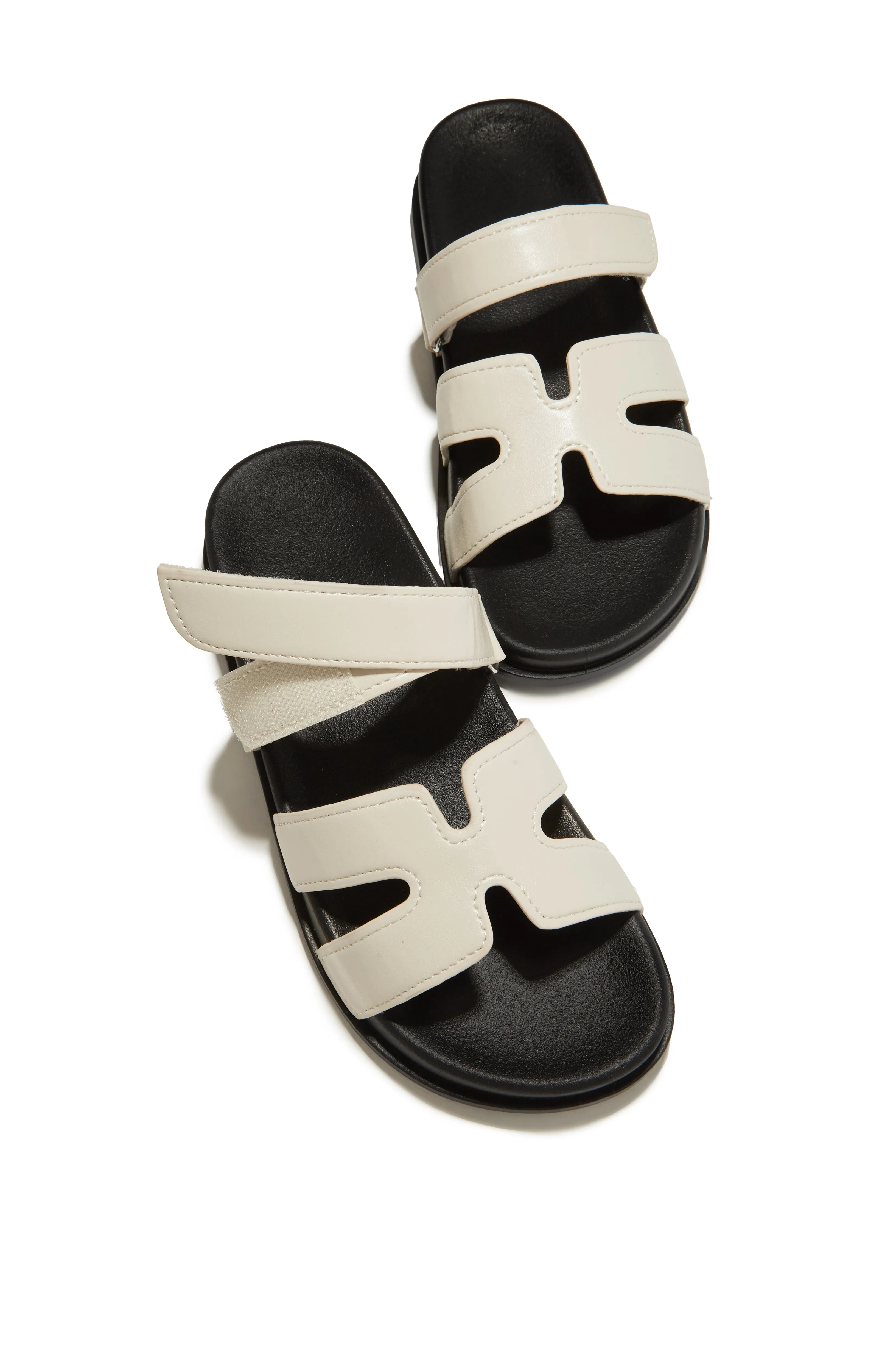 Baja Resort Chunky Slip On Sandals - Beige sold by Miss Lola product image thumbnail 5