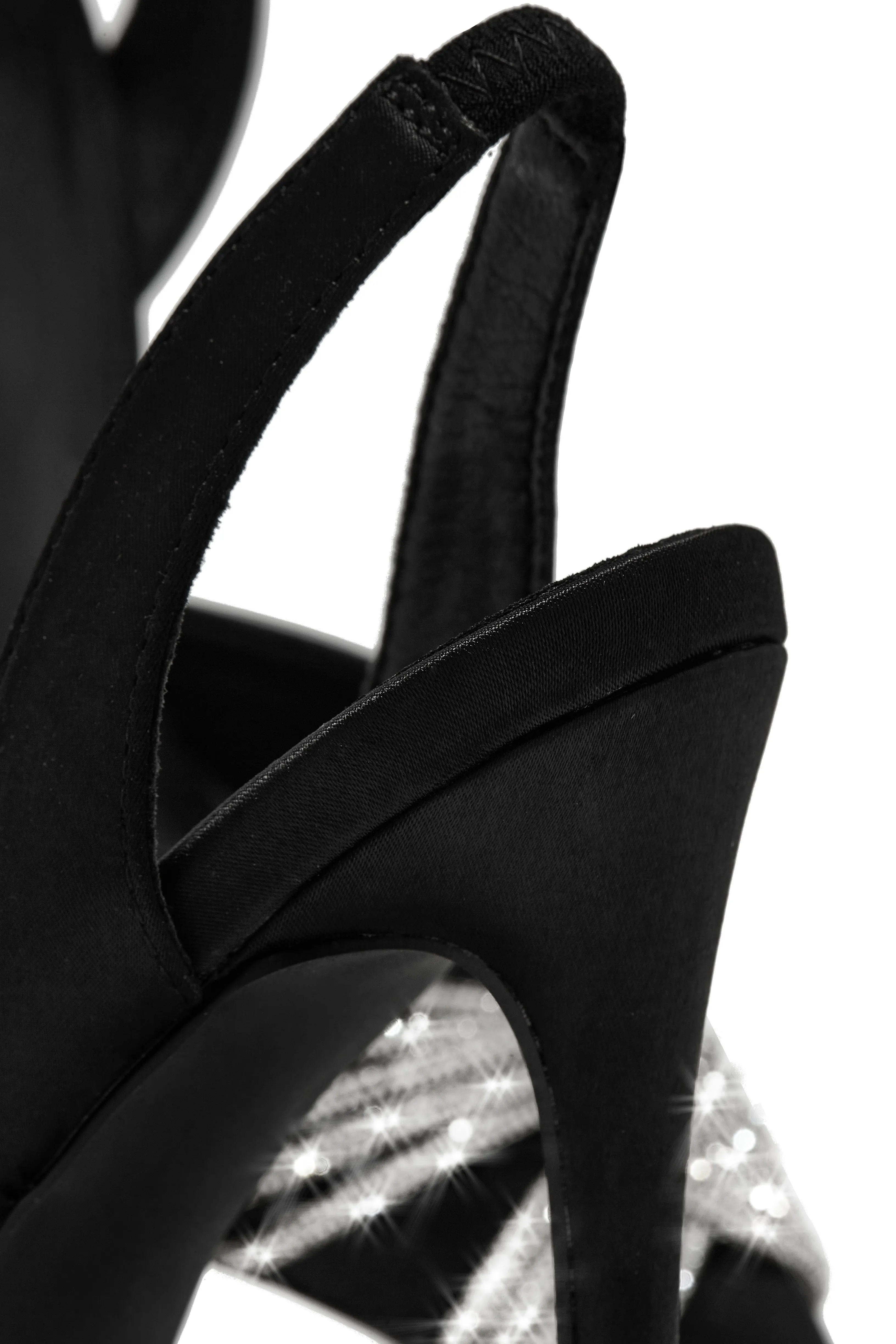 Her World Embellished High Heel Pumps - Black sold by Miss Lola product image thumbnail 4