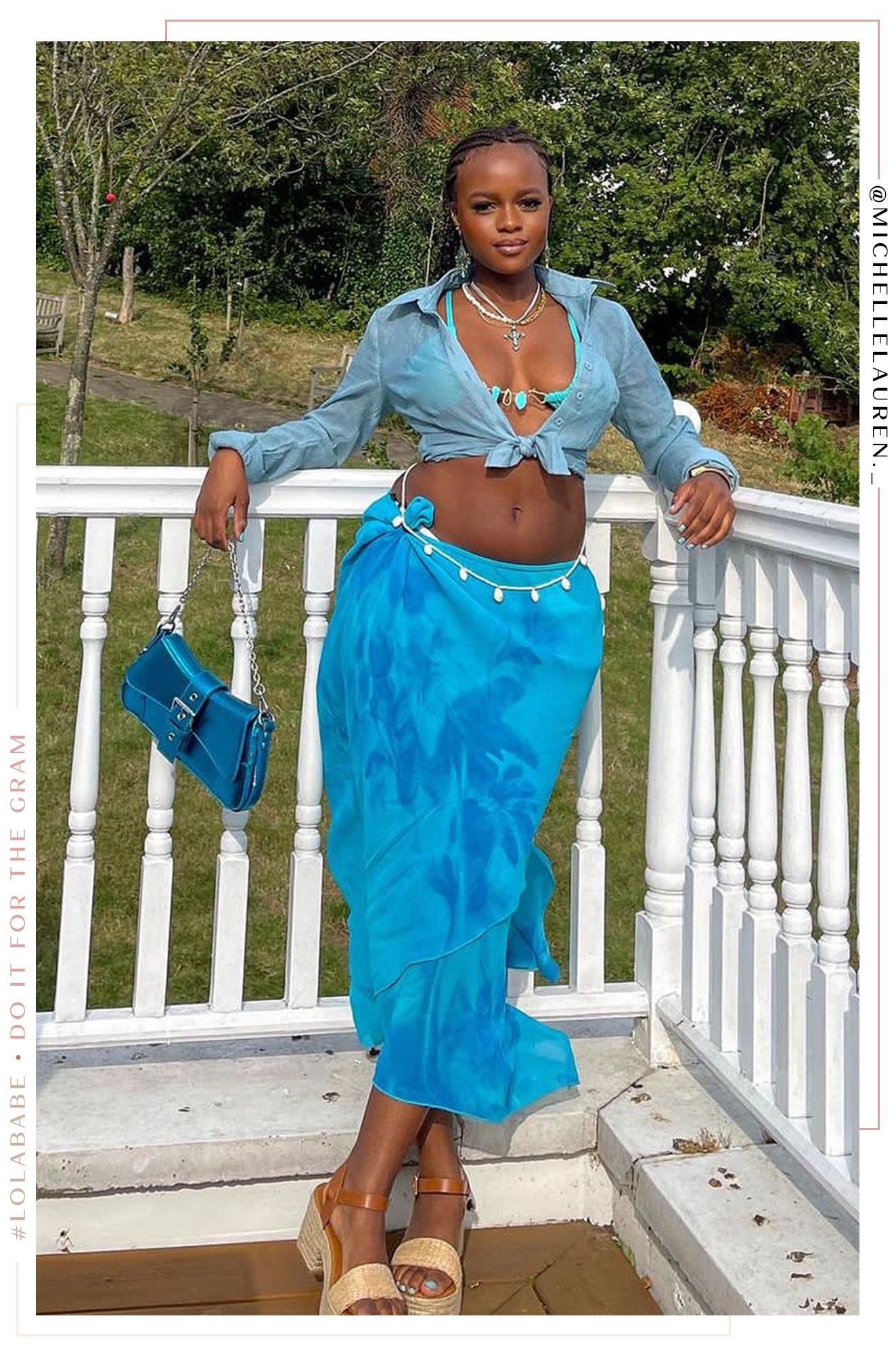 Milania - Blue sold by Miss Lola product image thumbnail 2