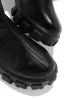 Brooklyn Way Platform Combat Boots - Black PU sold by Miss Lola