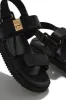Mykonos Sands Chunky Sandals - Black sold by Miss Lola