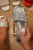 Tulum Sun Slip On Sandals - Silver sold by Miss Lola