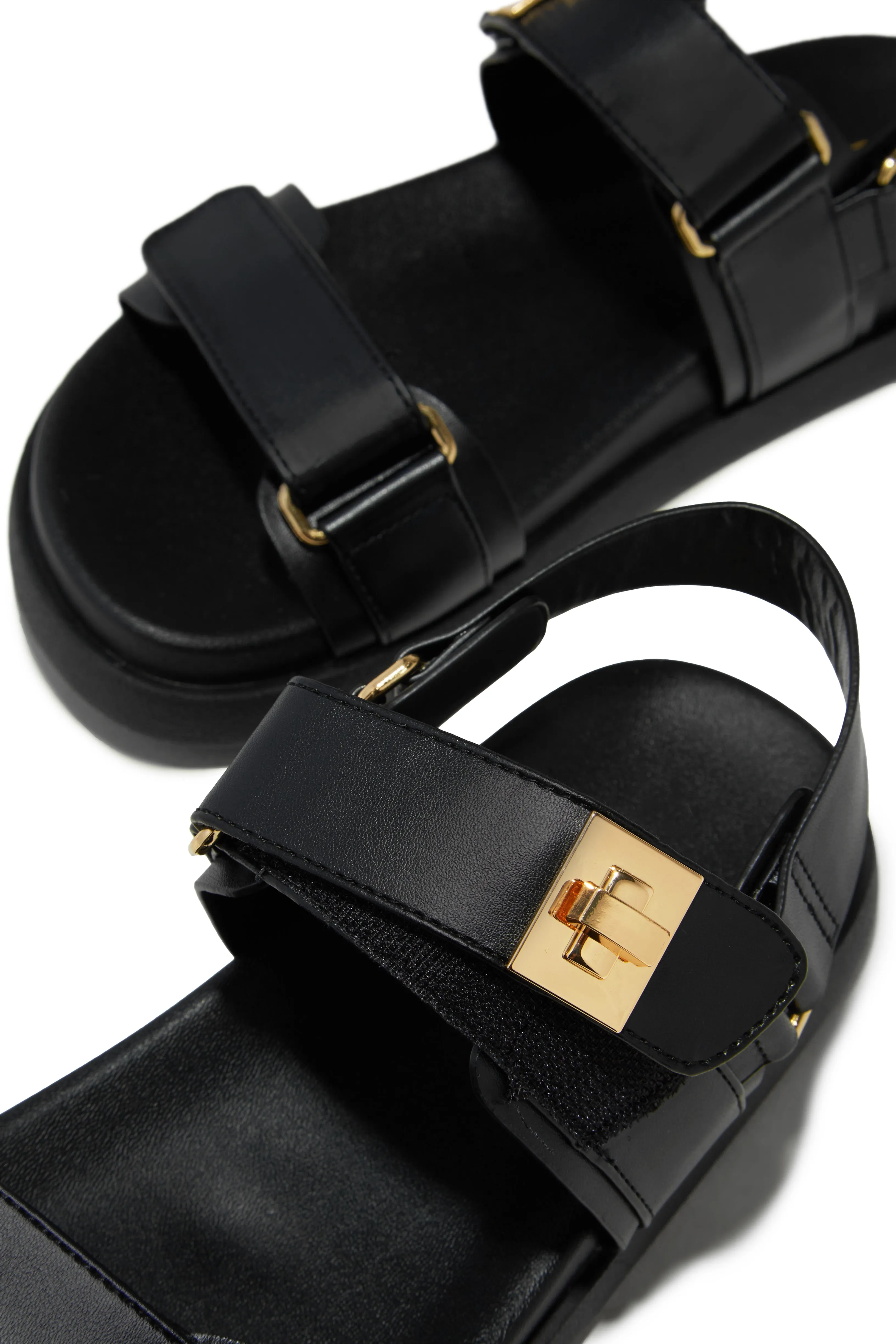 Kendall Chunky Sandals - Black sold by Miss Lola product image thumbnail 4