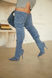 Maddison - Denim sold by Miss Lola
