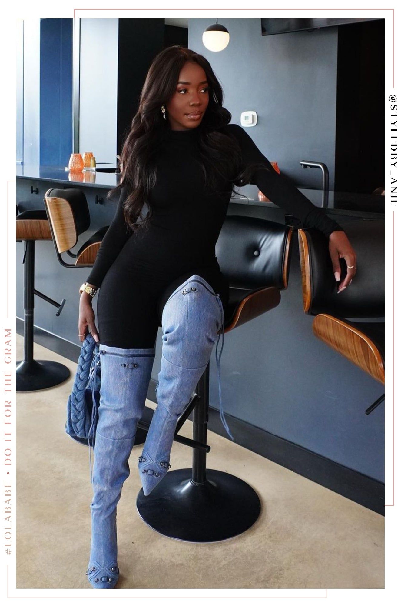 Maddison - Denim sold by Miss Lola product image thumbnail 2