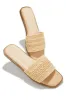 Acapulco Sun Slip On Sandals - Nude sold by Miss Lola