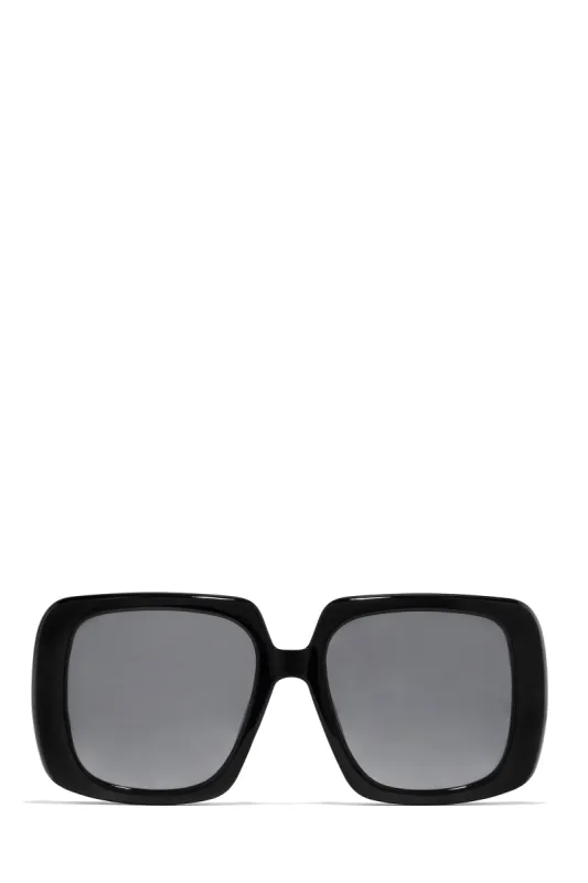 Krissa Oversized Square Sunglasses - Ombre sold by Miss Lola