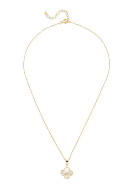 Luxe Life Sterling Silver Necklace - Gold sold by Miss Lola