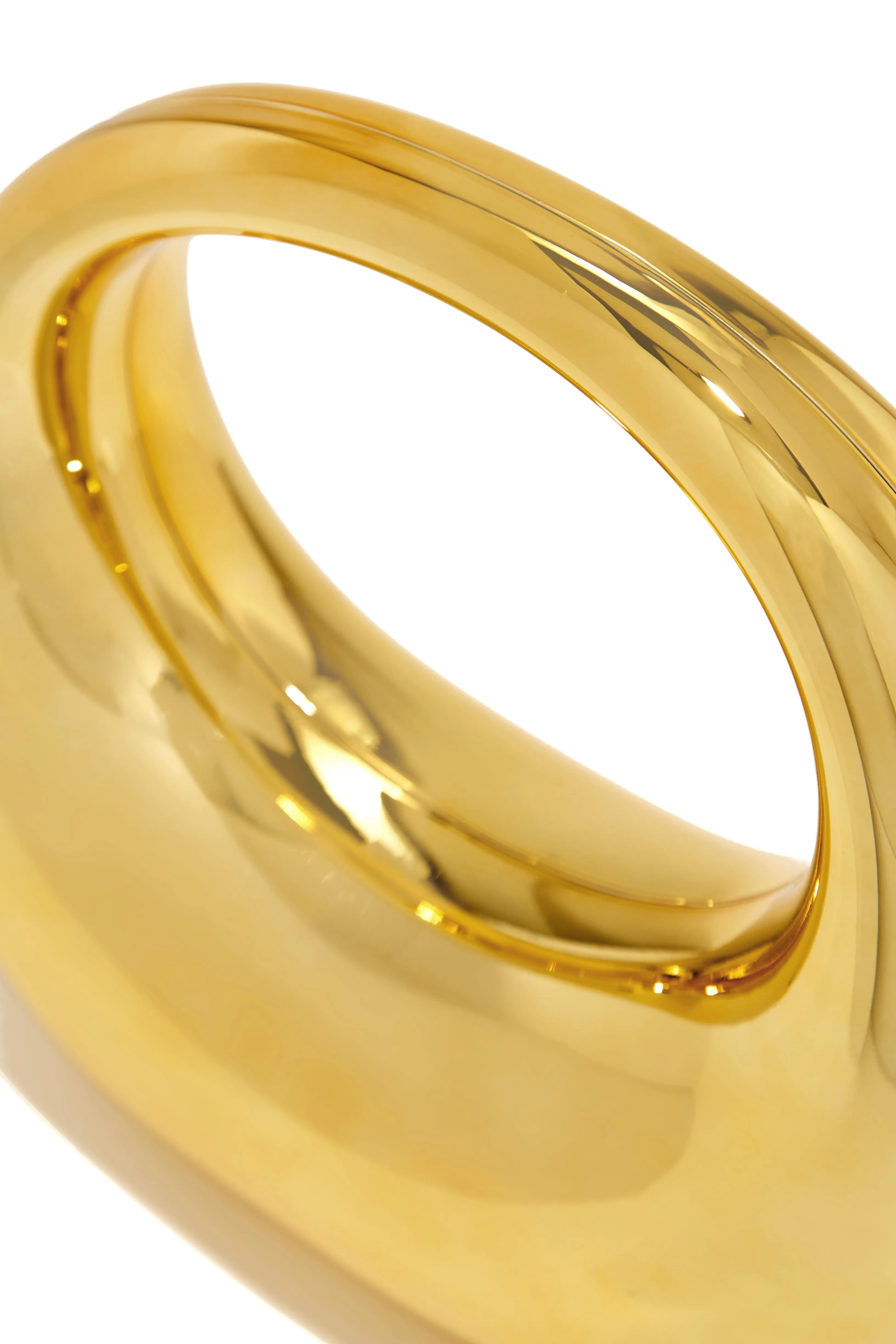 Sasha Acrylic Handbag - Gold sold by Miss Lola product image thumbnail 3