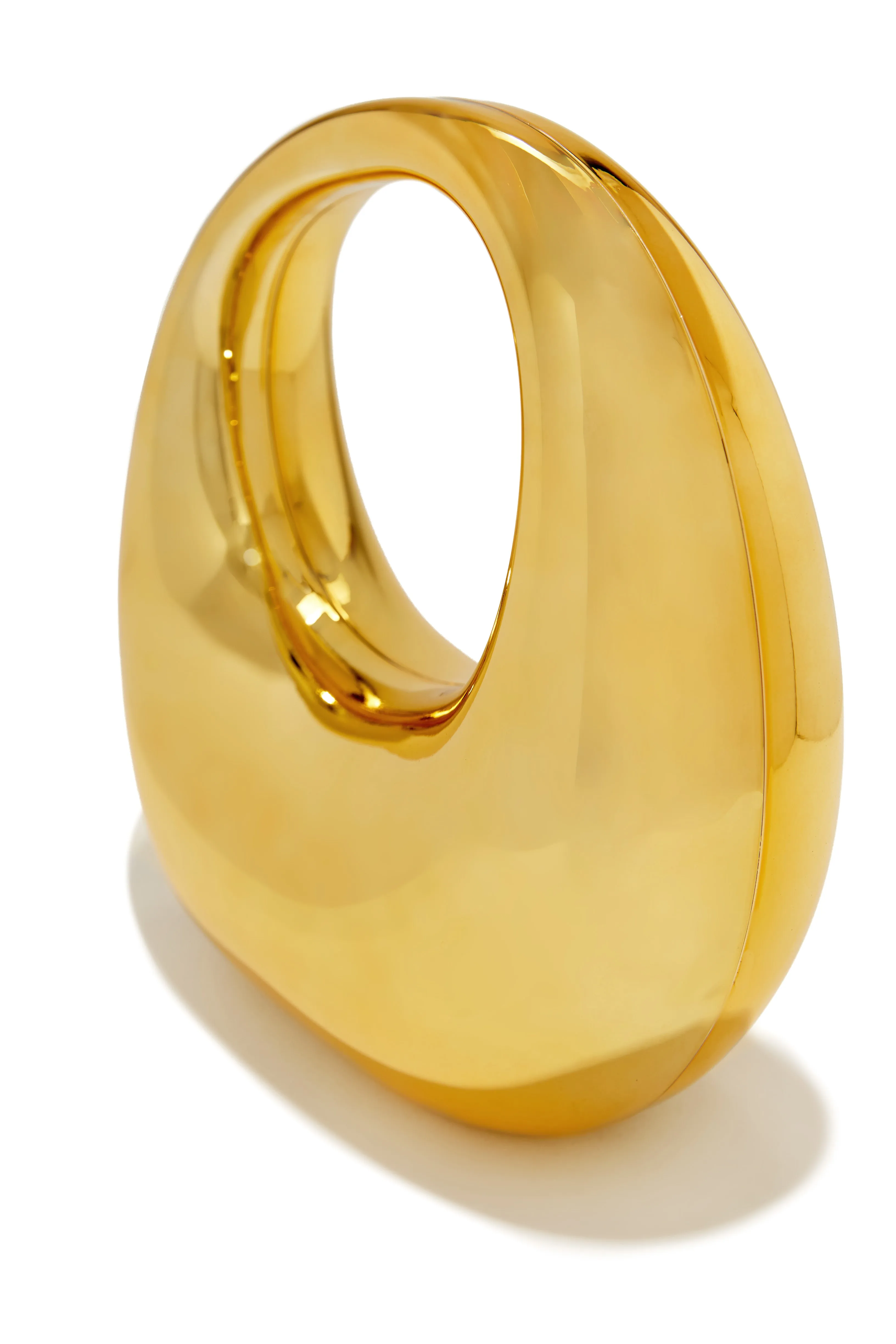 Sasha Acrylic Handbag - Gold sold by Miss Lola product image thumbnail 4