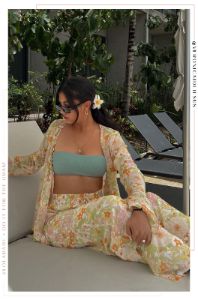 Lush Summer Top - Floral sold by Miss Lola