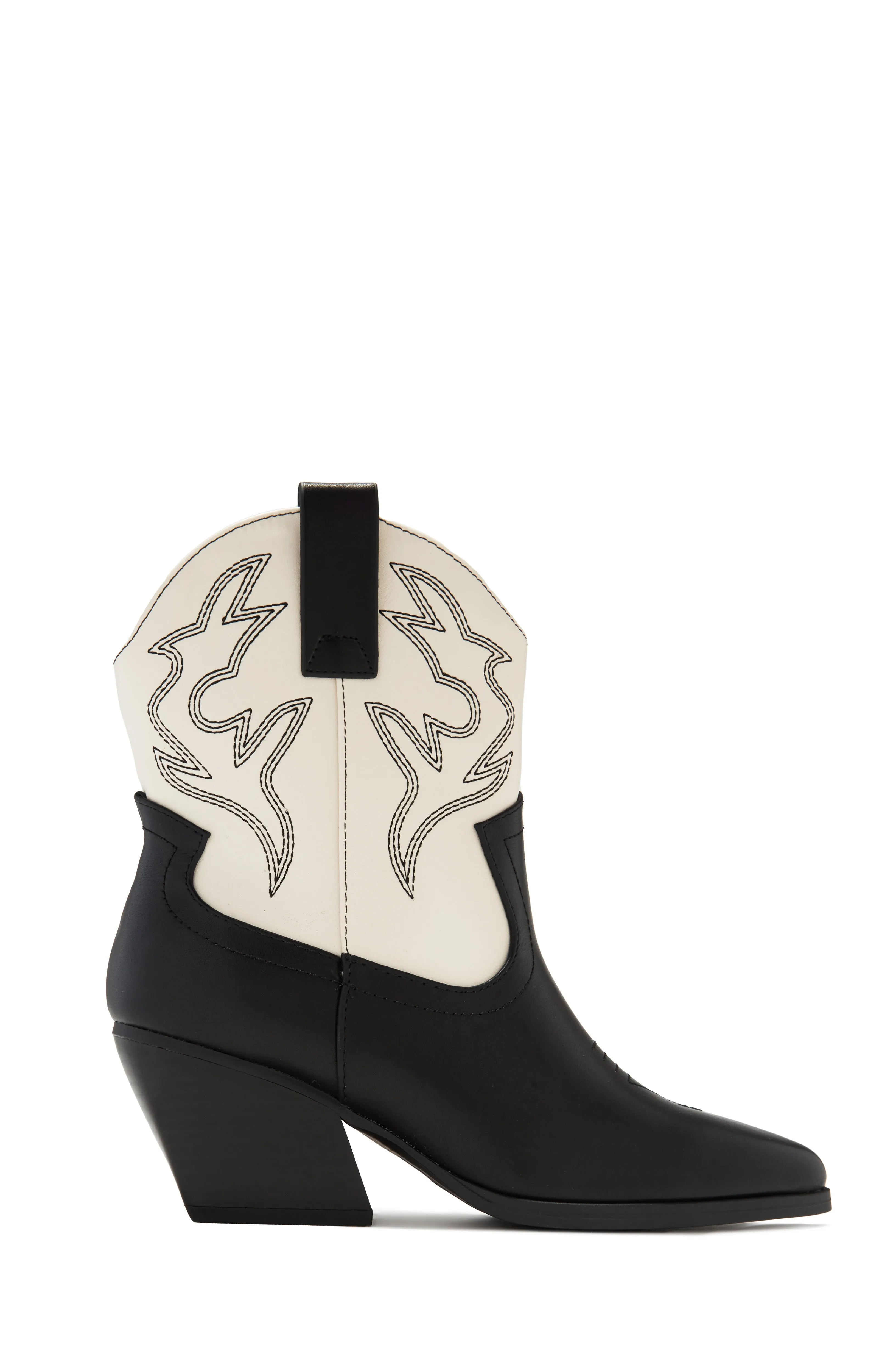 Festival Playlist Cowgirl Boots - Cream Black sold by Miss Lola product image thumbnail 3