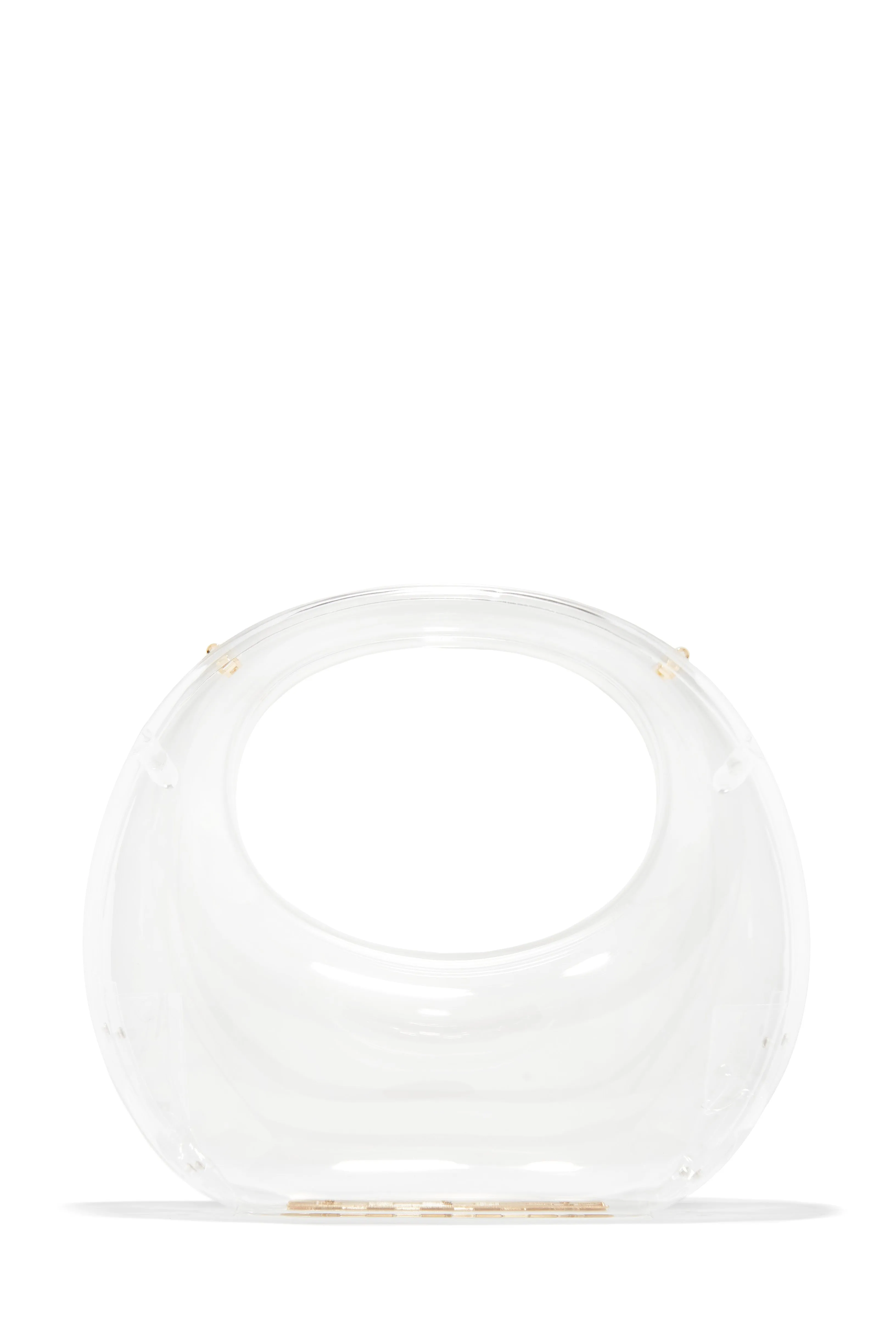 Sasha Clear Acrylic Handbag - Clear sold by Miss Lola product image thumbnail 4
