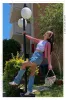 Halley Denim Cowgirl Boots - Denim sold by Miss Lola