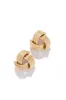 Lesya Chunky Statement Earring - Gold sold by Miss Lola