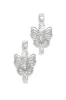Luxe Fantasy Butterfly Embellished Earring - Pink sold by Miss Lola