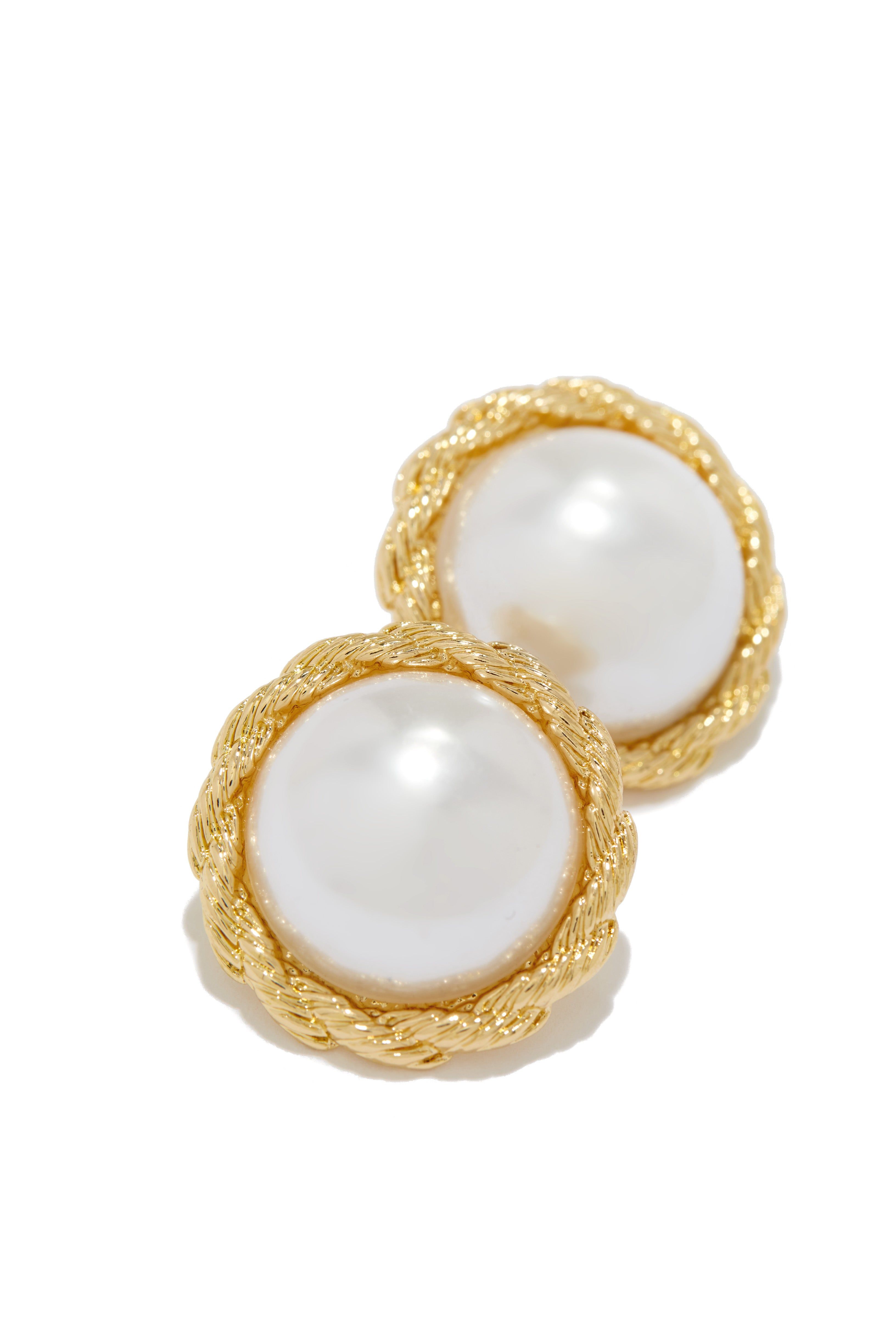 Adelay Statement Stud Earrings - Silver sold by Miss Lola product image thumbnail 3