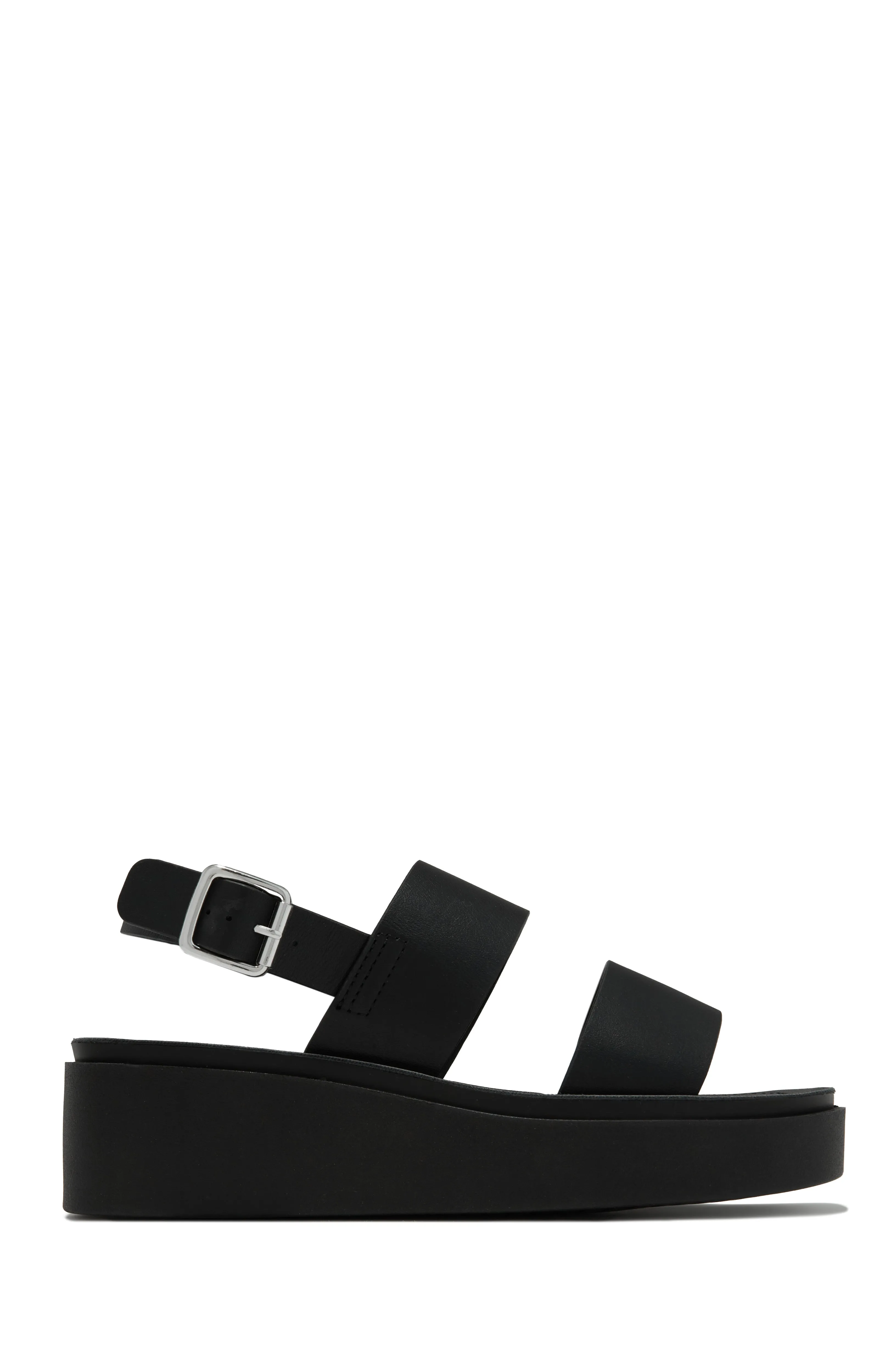 Samina Platform Sandals - Black sold by Miss Lola product image thumbnail 3