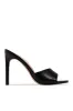 Gemini High Heel Mule Sandal - Black sold by Miss Lola
