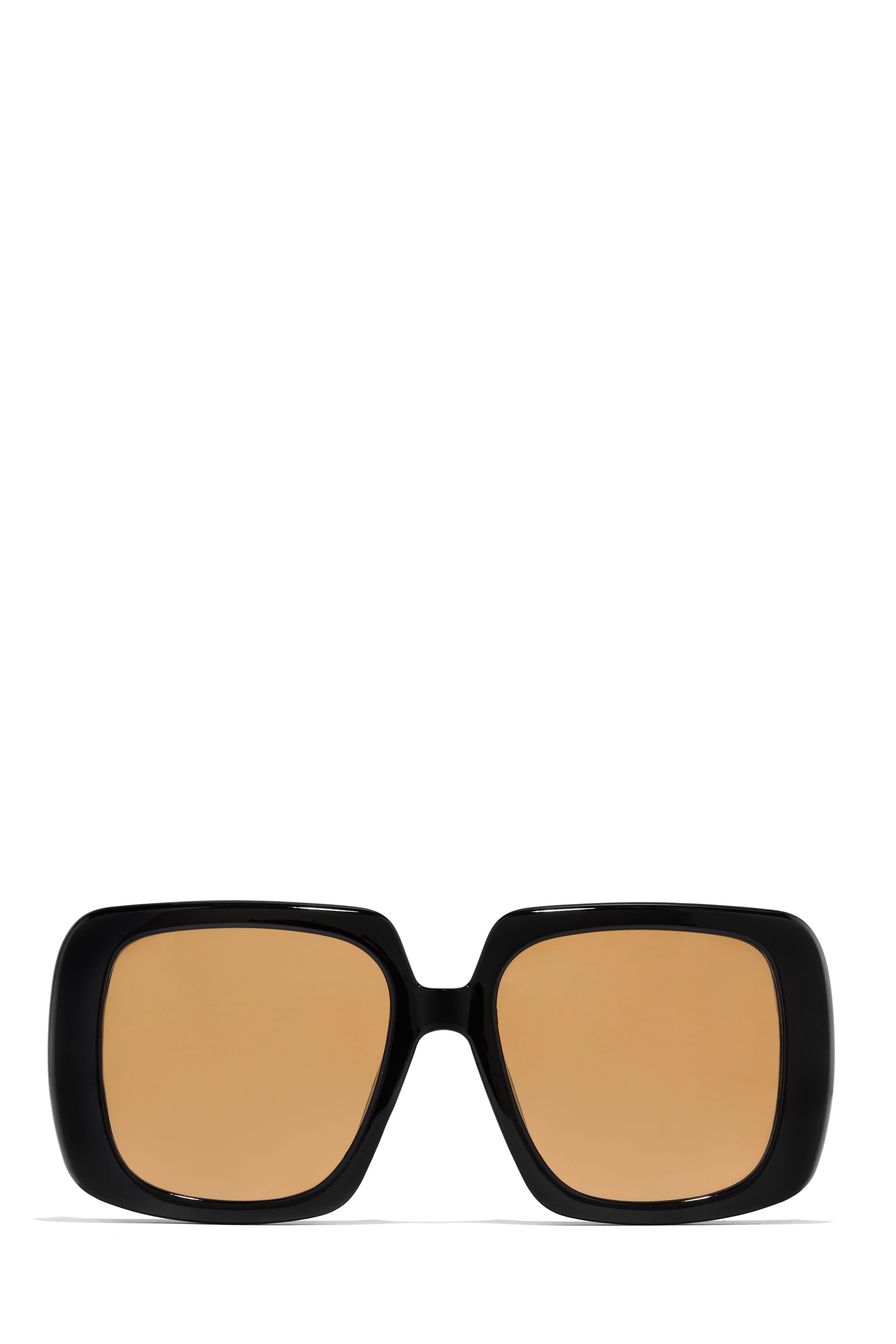 Krissa Oversized Square Sunglasses - Nude sold by Miss Lola product image thumbnail 4