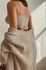 Chic Dates Two Piece Cardigan Set - Nude sold by Miss Lola