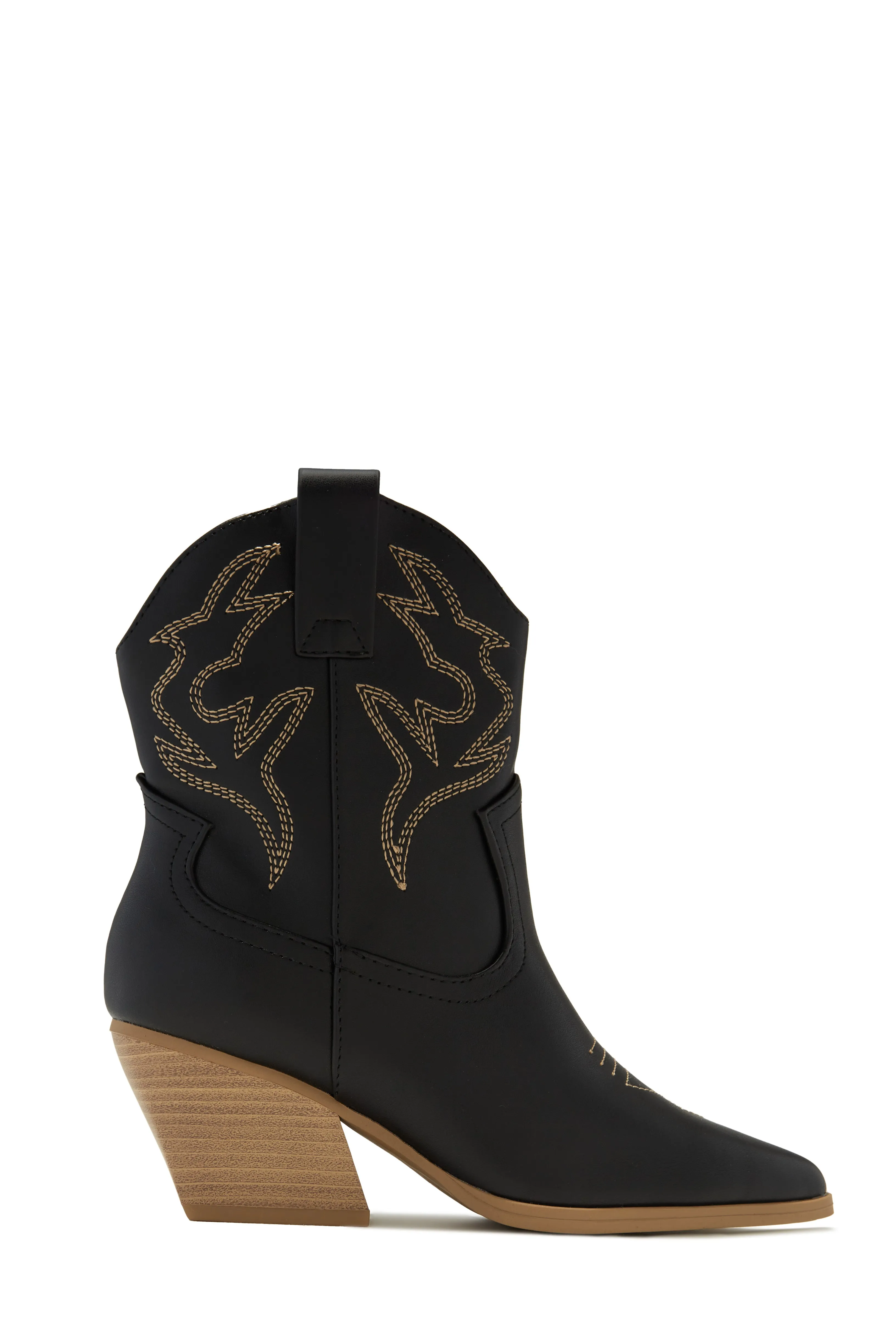 Festival Playlist Cowgirl Boots - Black sold by Miss Lola product image thumbnail 3