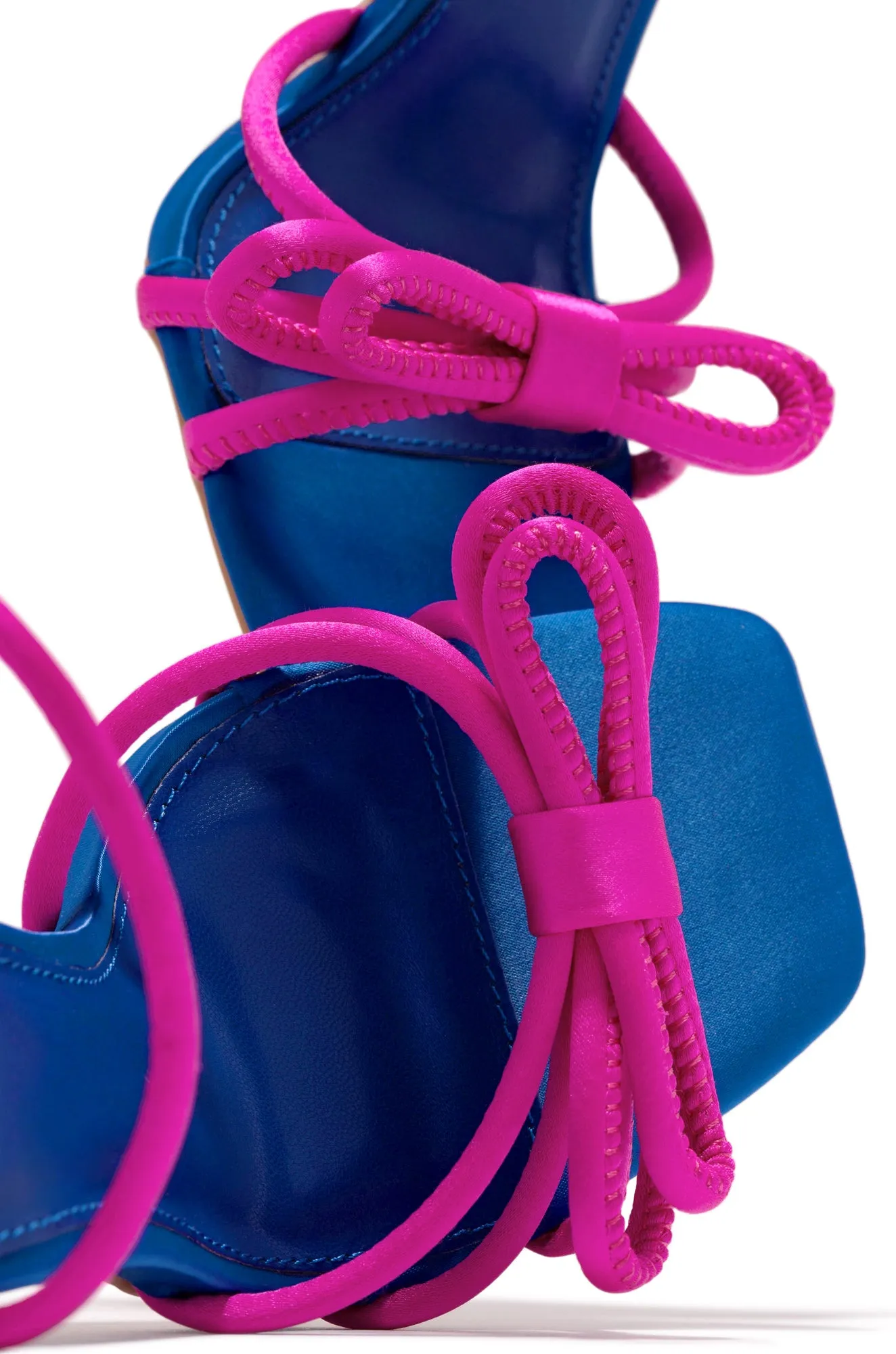 Dionne Color Block High Heels - Blue sold by Miss Lola product image thumbnail 5