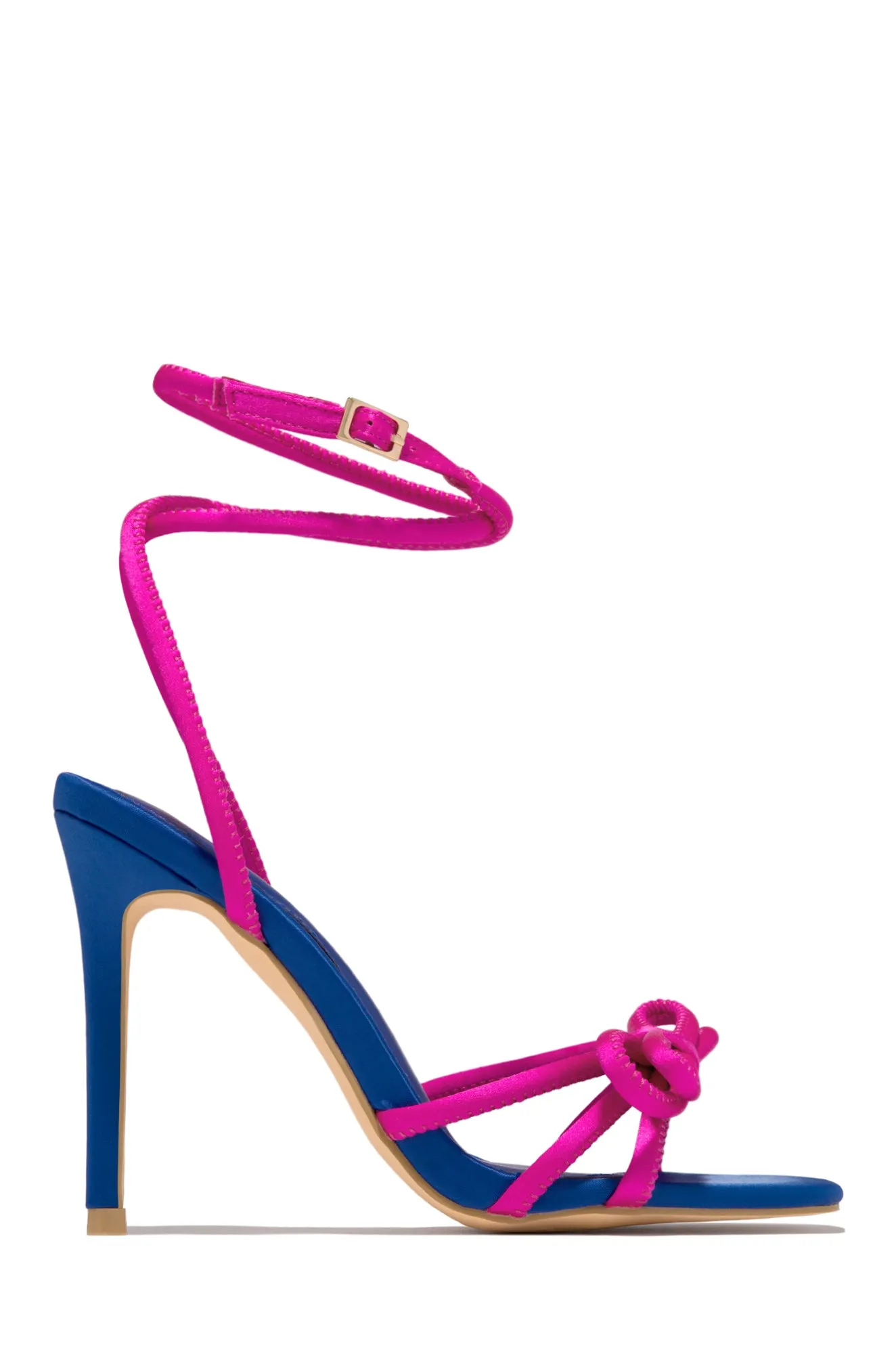 Dionne Color Block High Heels - Blue sold by Miss Lola product image thumbnail 4