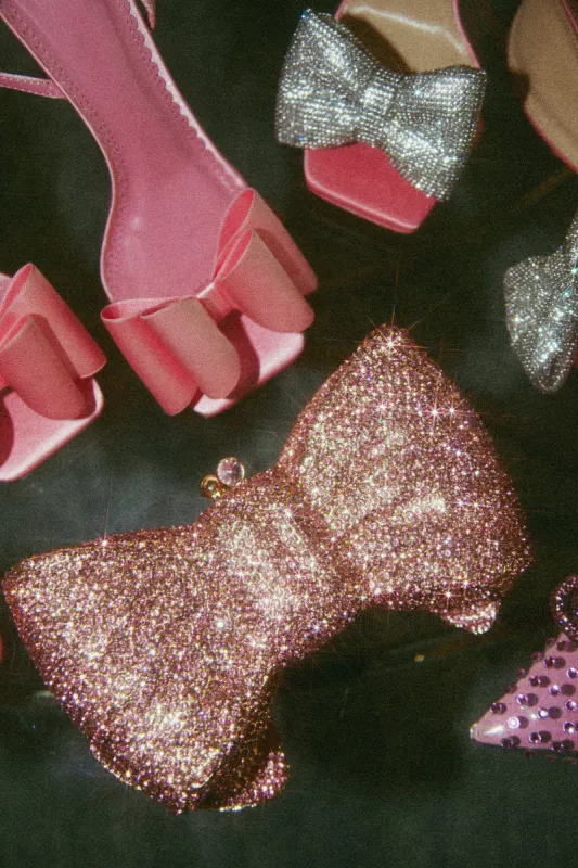 Perfect Night Embellished Statement Handbag - Pink sold by Miss Lola
