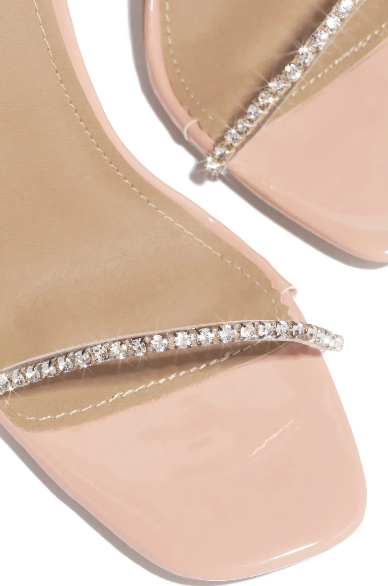 Dubai Embellished Mule Heels - Nude sold by Miss Lola product image thumbnail 4