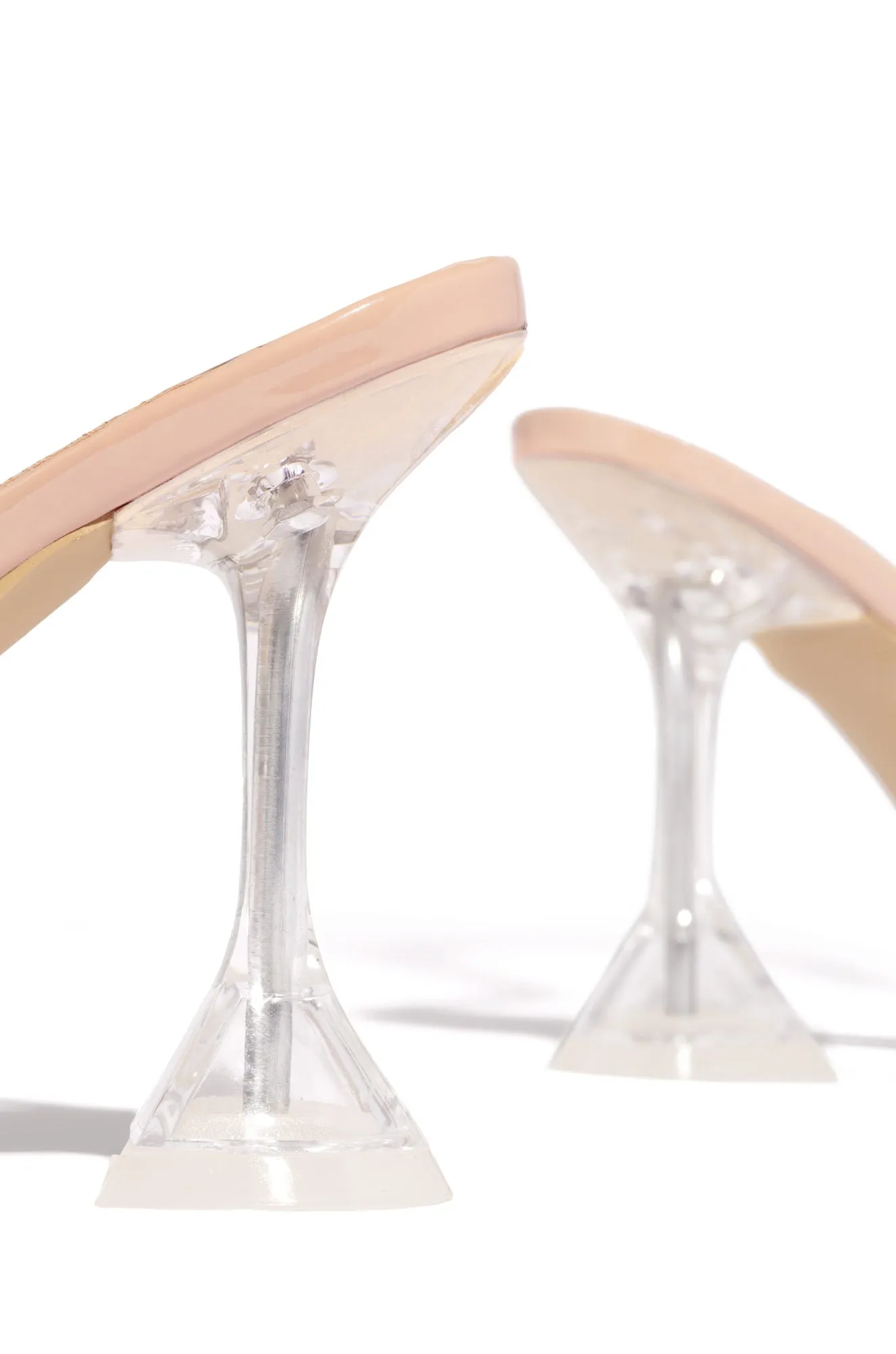 Dubai Embellished Mule Heels - Nude sold by Miss Lola product image thumbnail 5