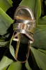 Del Sol Embellished Slip On Sandals - Gold sold by Miss Lola