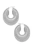 Samara Statement Hoop Earring - Gold sold by Miss Lola